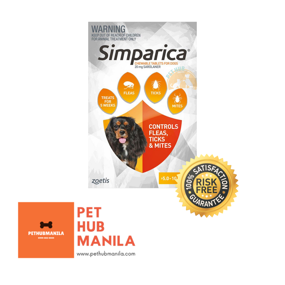 Simparica Sarolaner 20mg 5-10kg