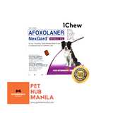 Nexgard Afoxolaner for Dogs 10-25kg 1 Chew