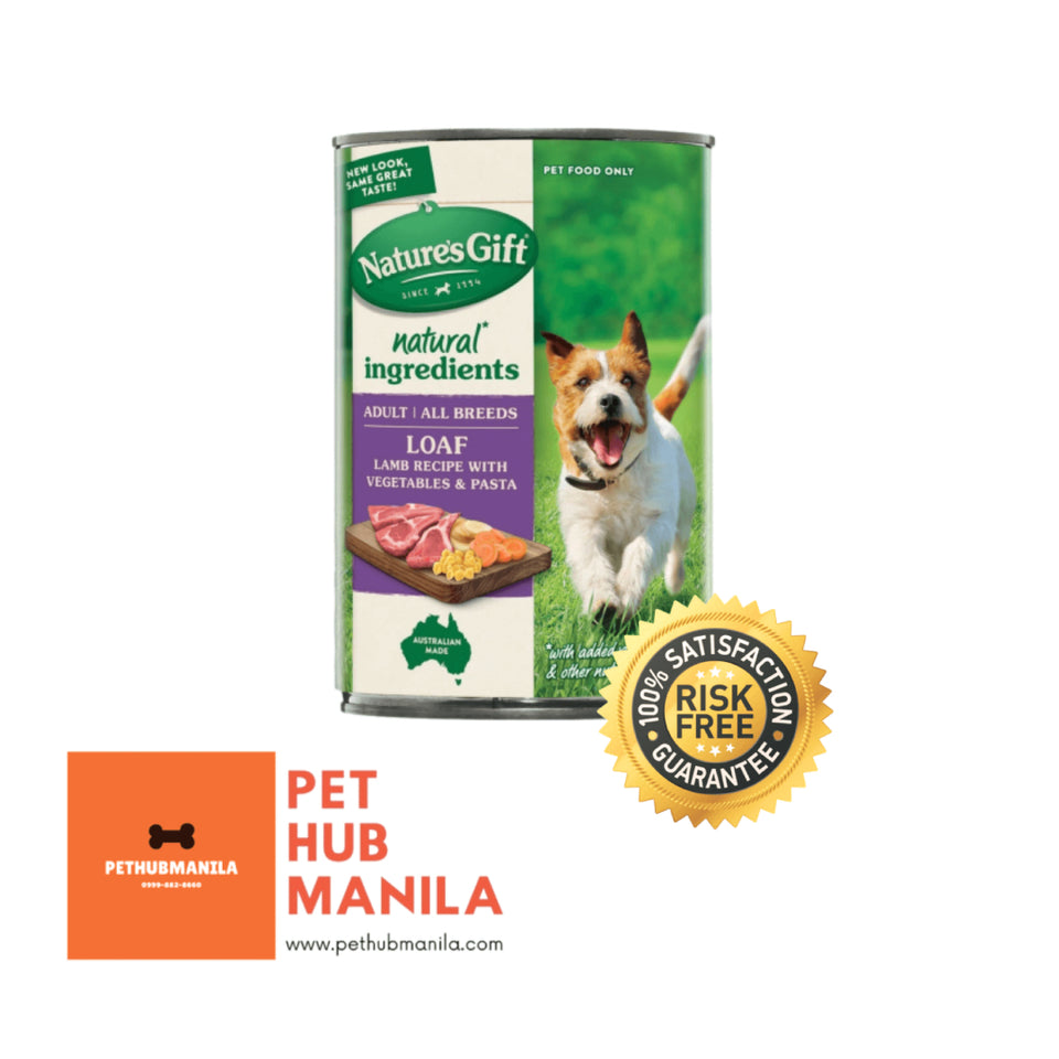 Nature's Gift Lamb Recipe w/ Vegetables & Pasta Dog Food 1 Can