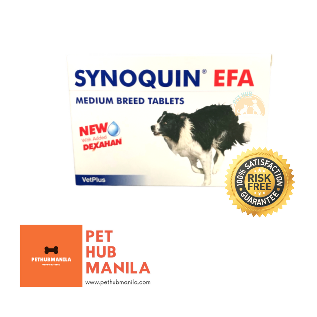 Synoquin efa medium sales breed 120 tablets