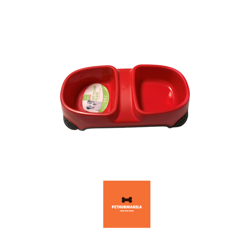 Nunbell Red Food Plate (Small)