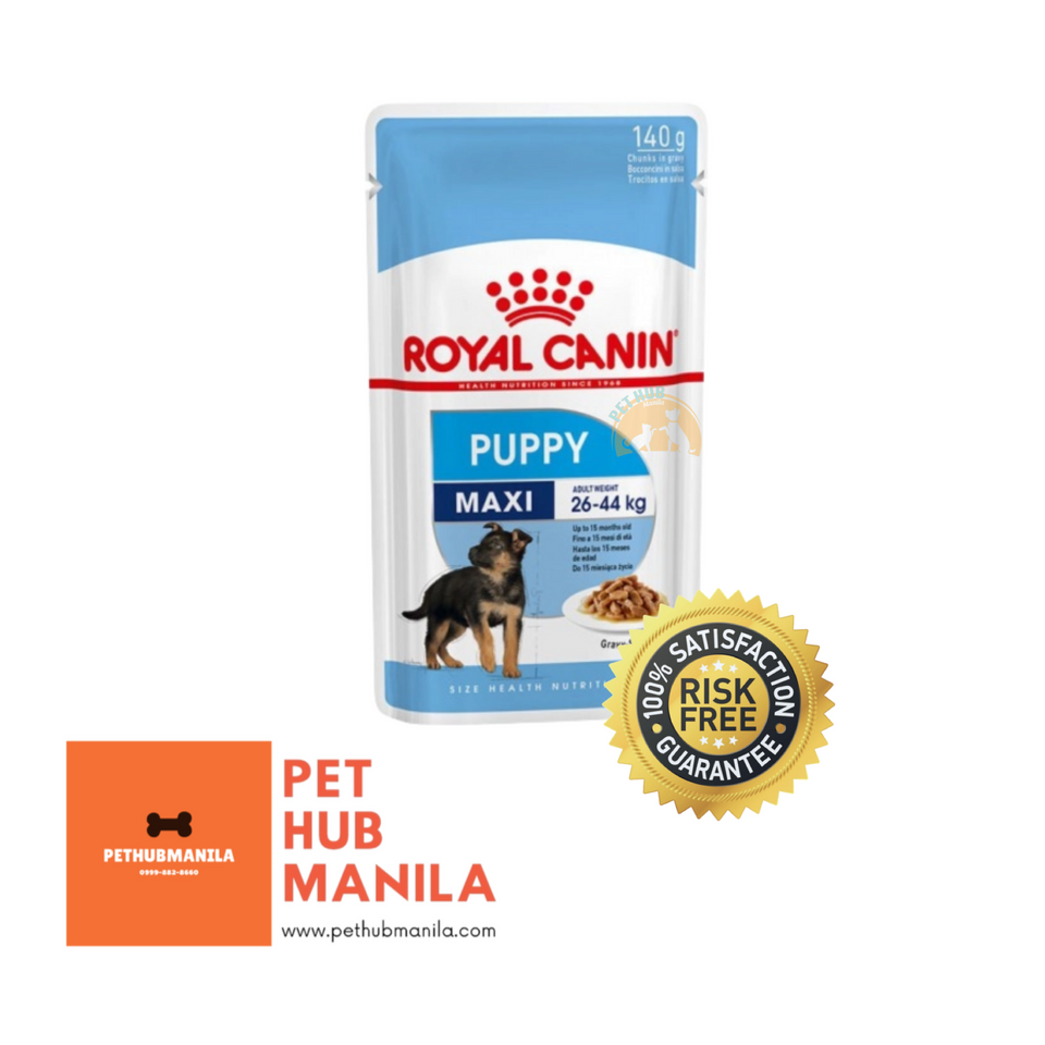 Royal Canin Maxi Puppy Wet Dog Food 140g – PetHubManila