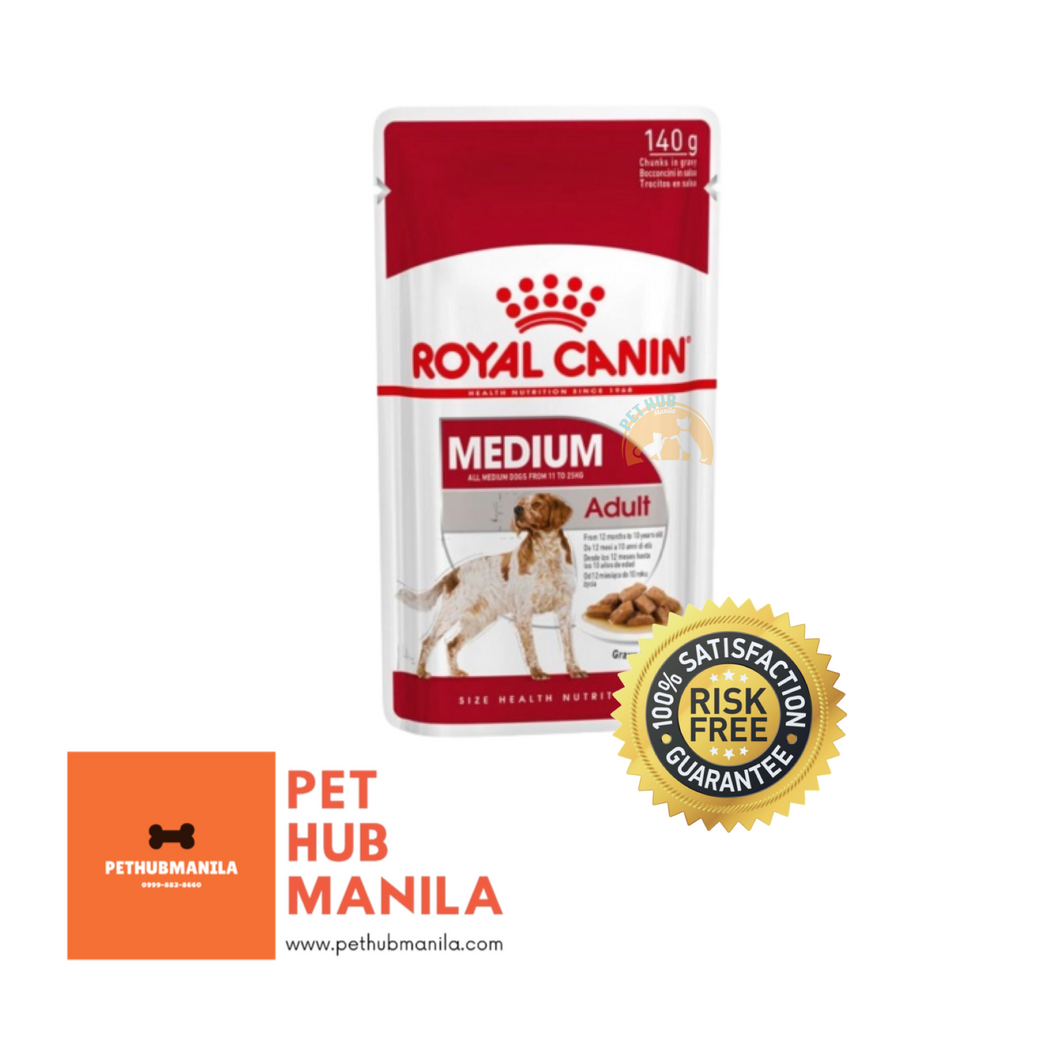 Royal Canin Medium Adult Wet Dog Food 140g – PetHubManila