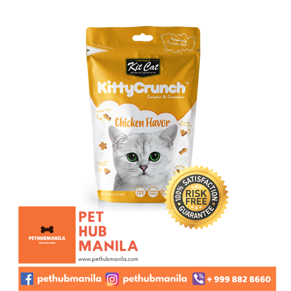 Kit Cat Kitty Crunch Chicken Flavor 60g
