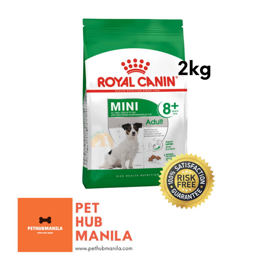 Royal Canin Mini Adult 8+ Dry Dog Food 2kg
