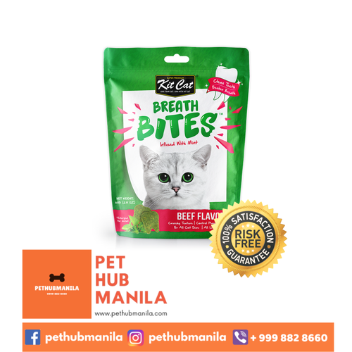 Kit Cat Breath Bites Beef Flavor 60g